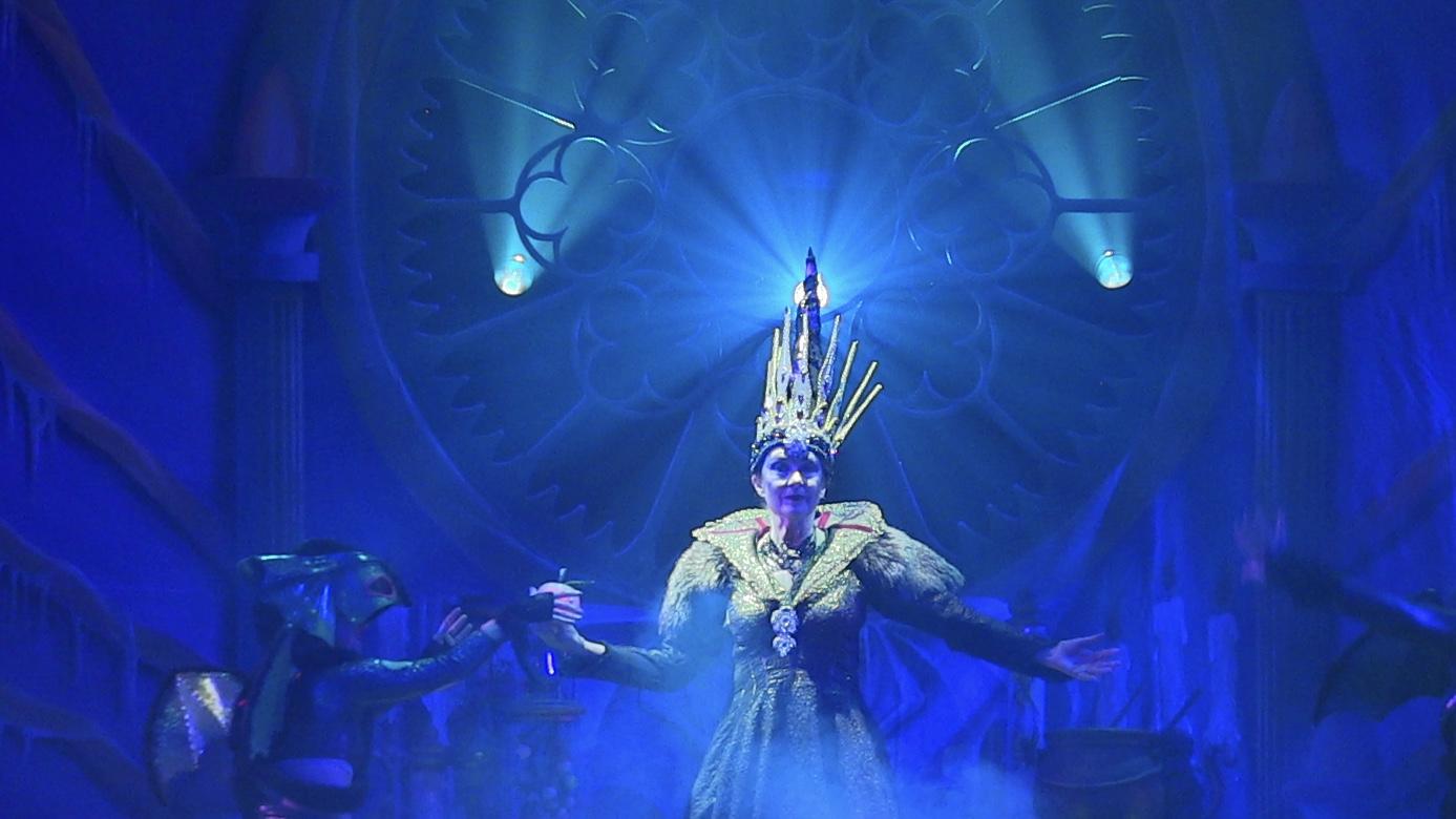 Photograph from Snow White - lighting design by Pete Watts
