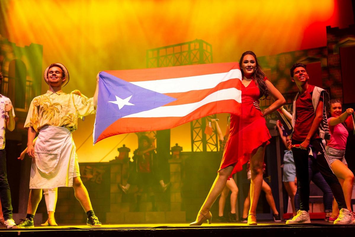 Photograph from In the Heights - lighting design by JimmiRichardson