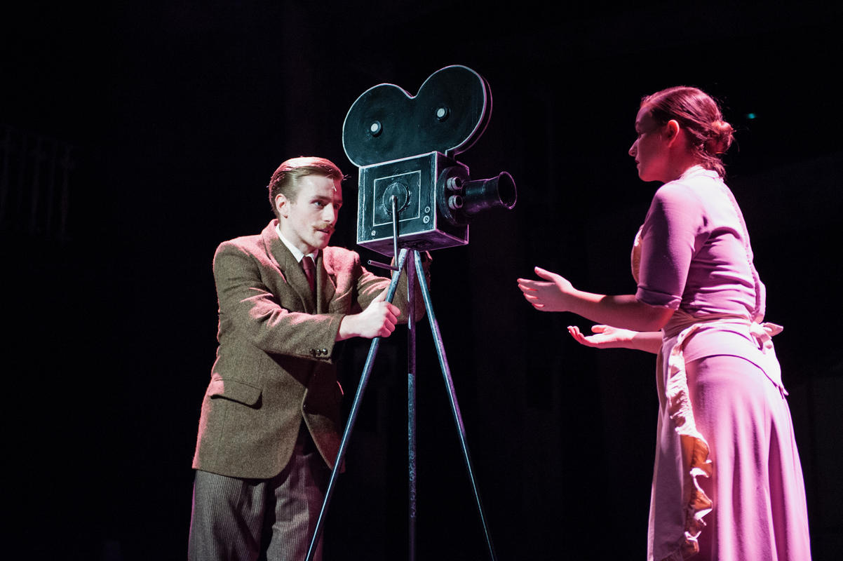 Photograph from Mack and Mabel - lighting design by Sophie Bailey