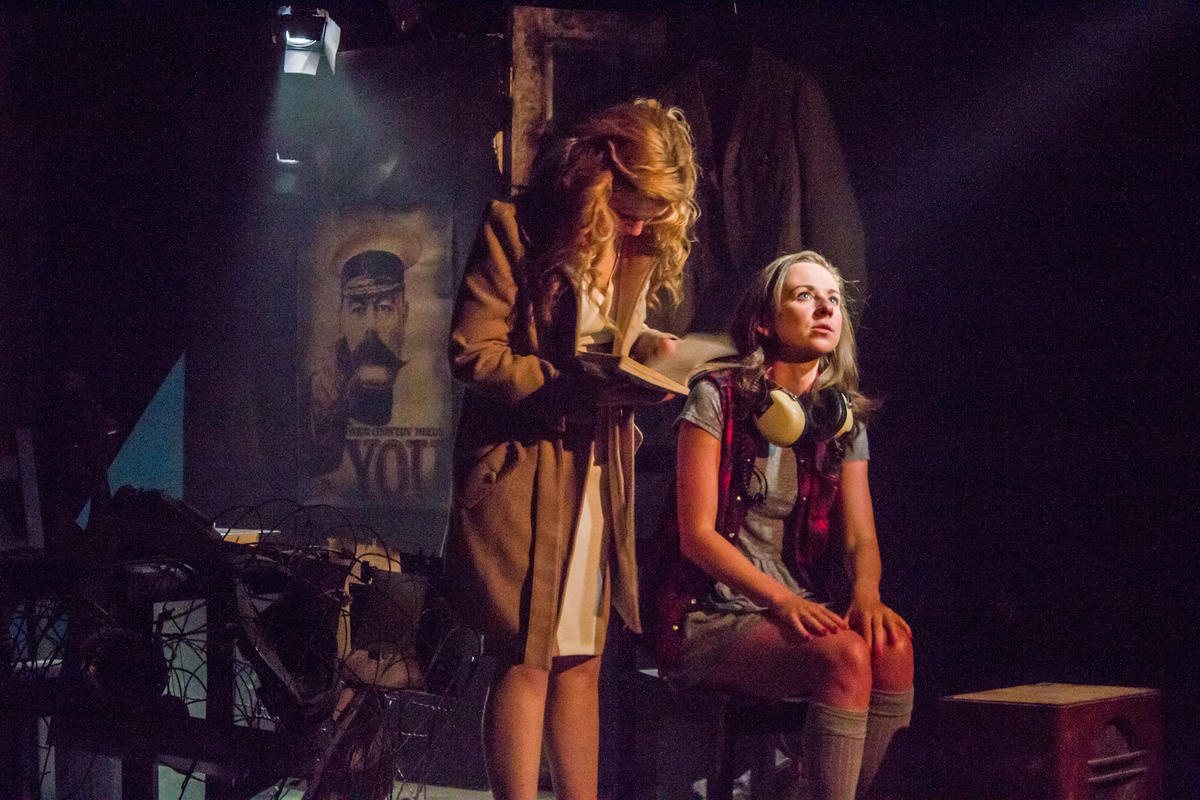 Photograph from The Mountain Bluebird - lighting design by George Bach