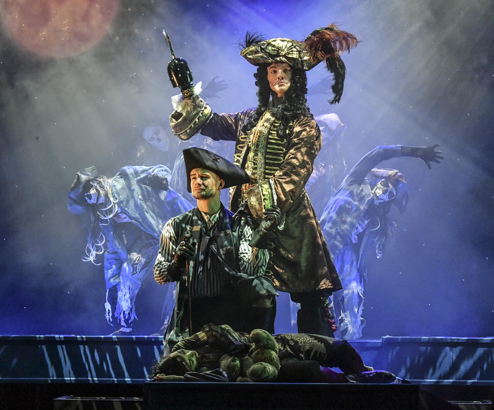 Photograph from Peter Pan - lighting design by RaefnW