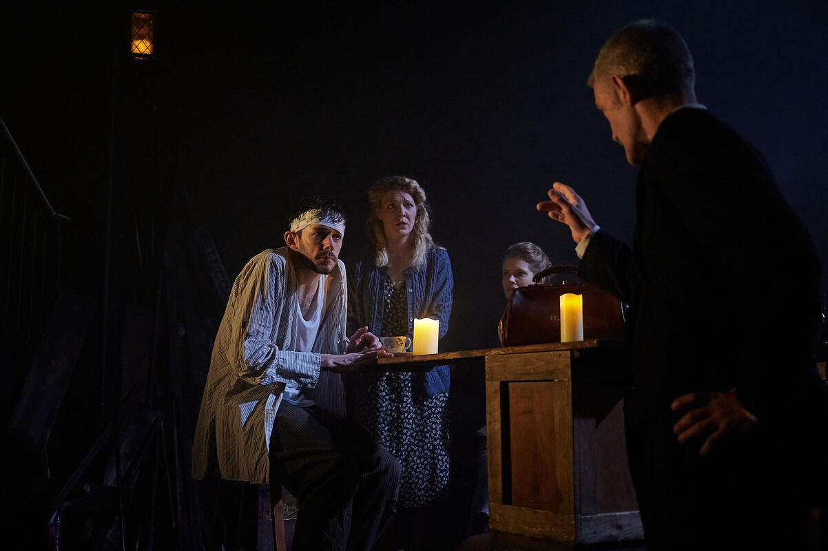 Photograph from Peace in Our Time - lighting design by harveyedg