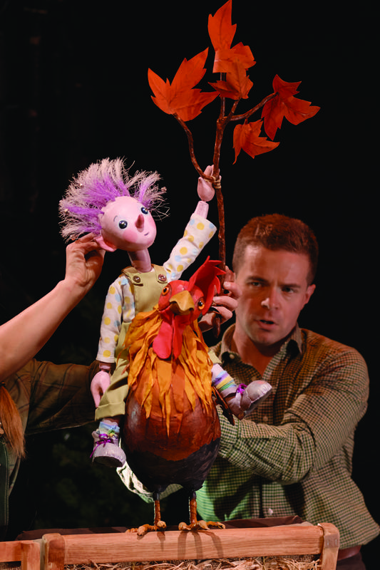 Photograph from The Pixie and the Pudding - lighting design by Sherry Coenen