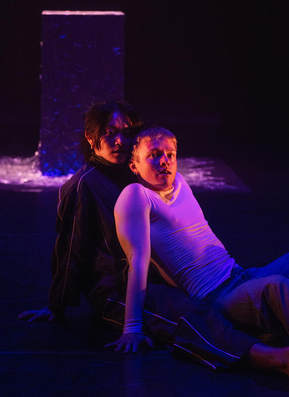 Photograph from Young Associates Mixed Bill - lighting design by AmeliaH