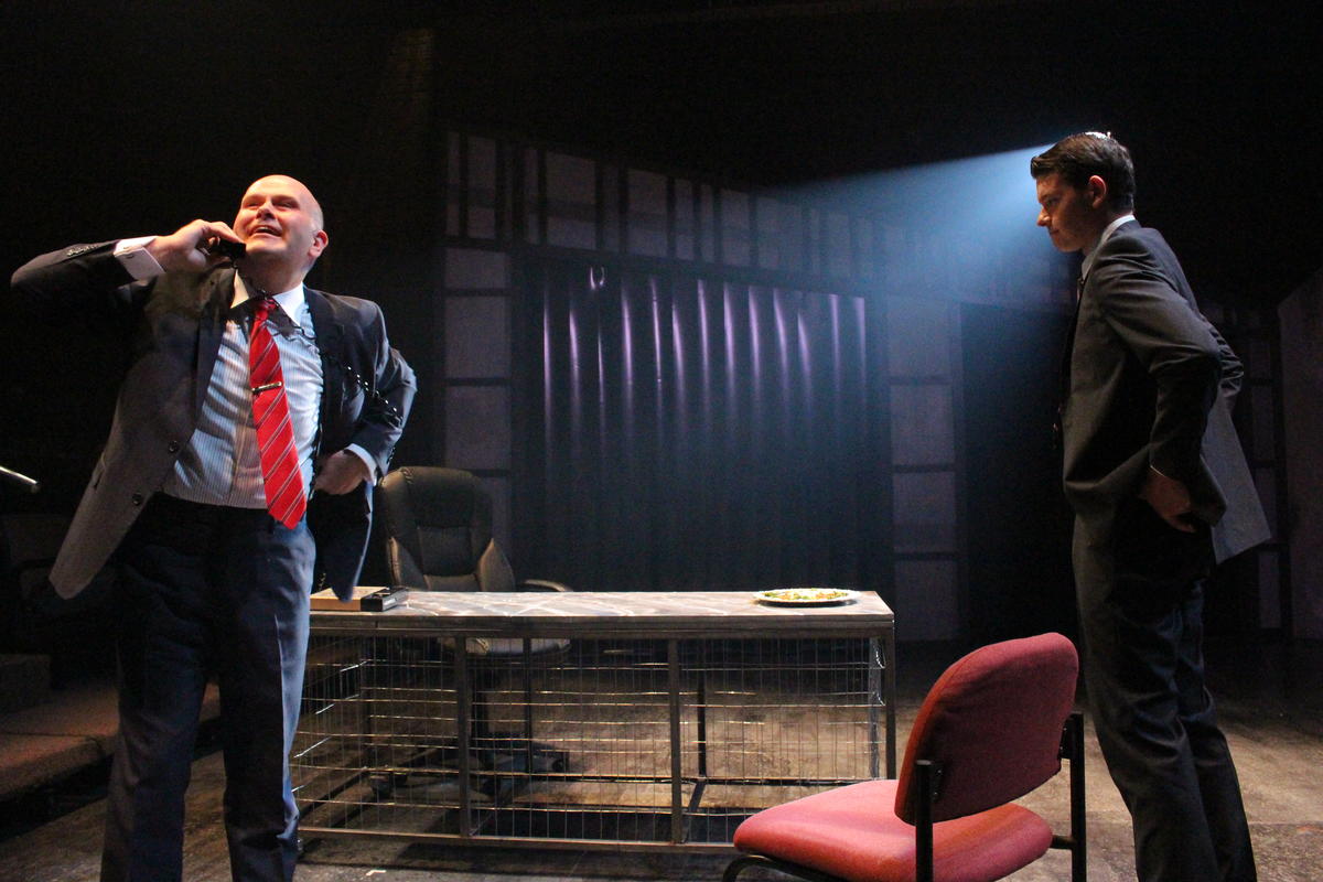 Photograph from ANGELS IN AMERICA: MILLENNIUM APPROACHES - lighting design by Wally Eastland