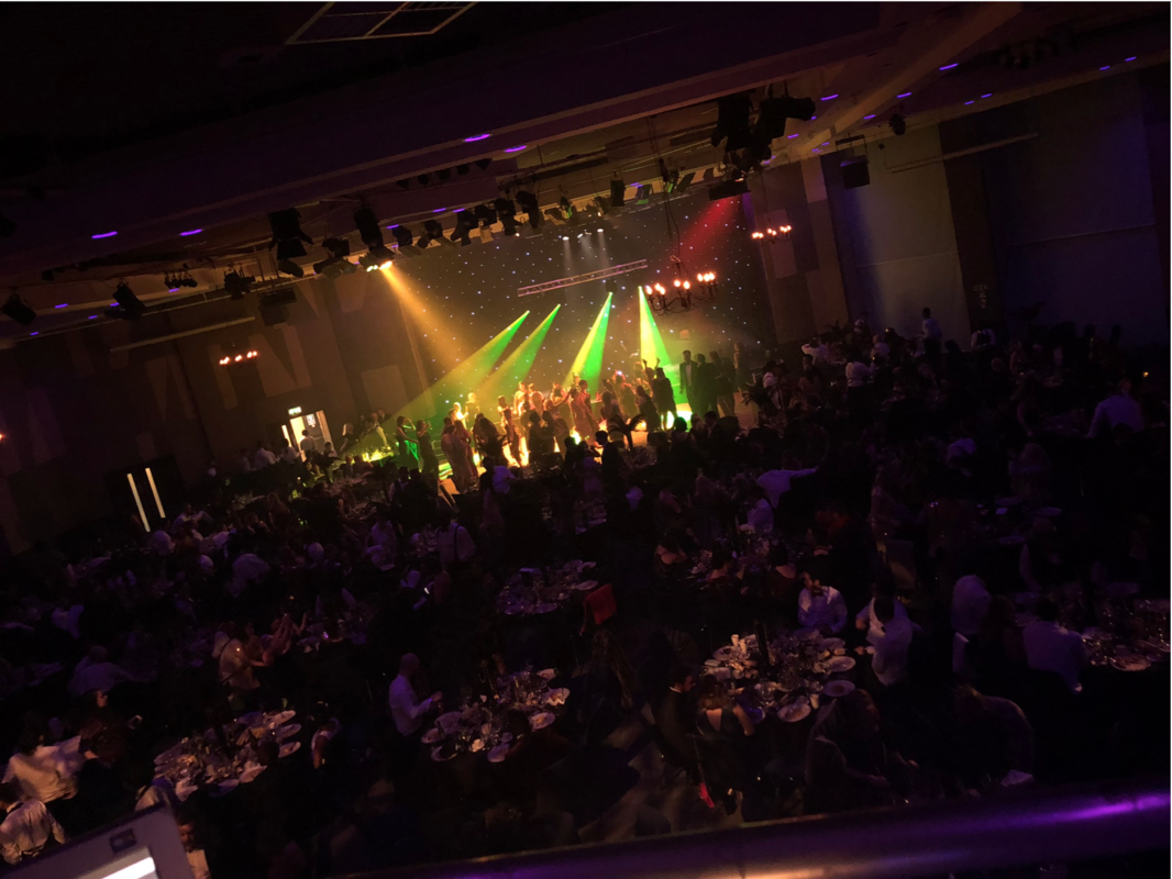 Photograph from Ernst &amp; Young Awards Night - lighting design by Charlie Flick
