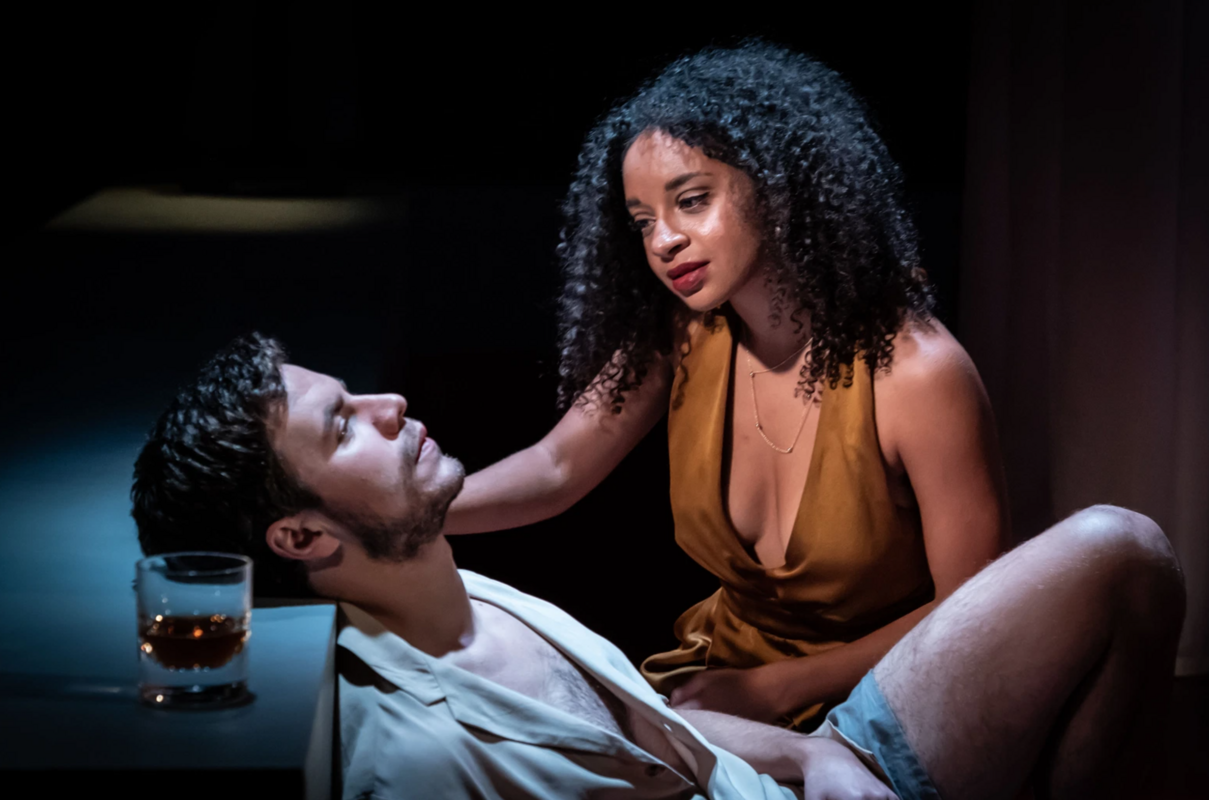 Photograph from Cat on a Hot Tin Roof - lighting design by Joshua Gadsby