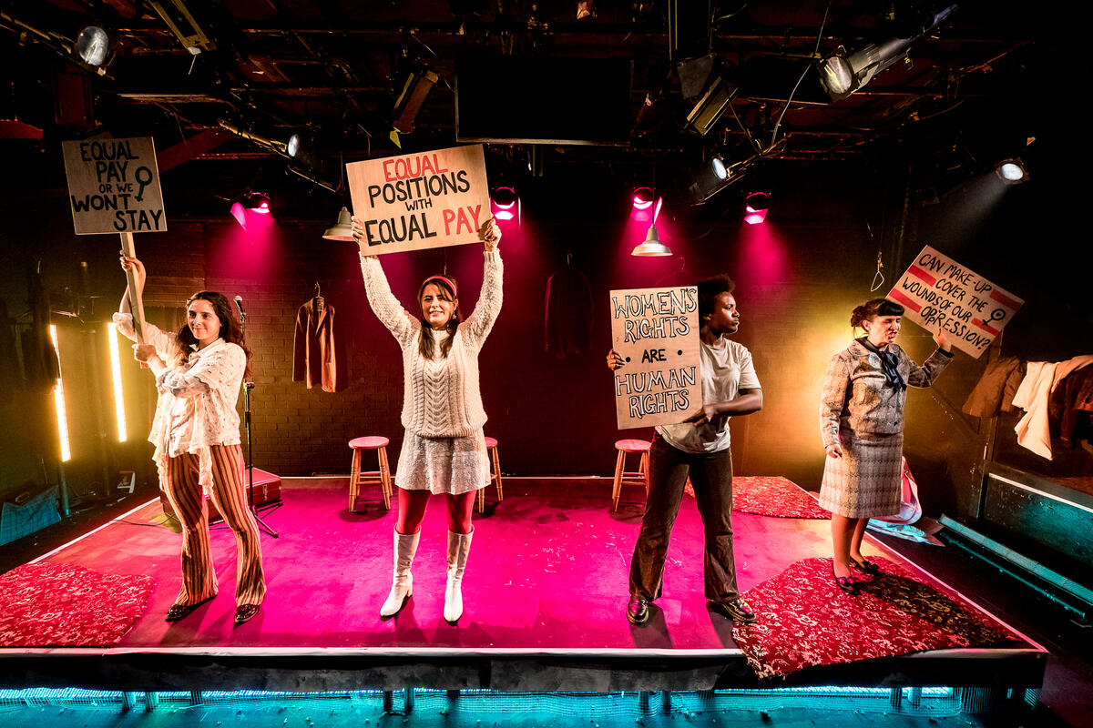 Photograph from Shake the City - lighting design by CatjaHamilton