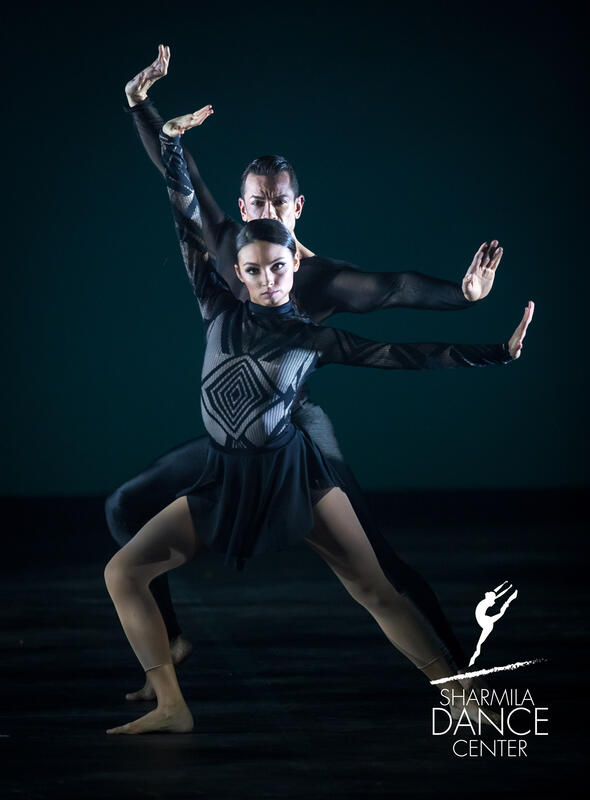 Photograph from Sharmila Dance Extravaganza 2019 - lighting design by Brendan Albrey