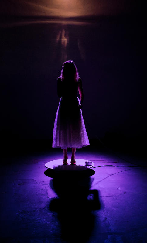 Photograph from Actress - lighting design by Alex Fernandes