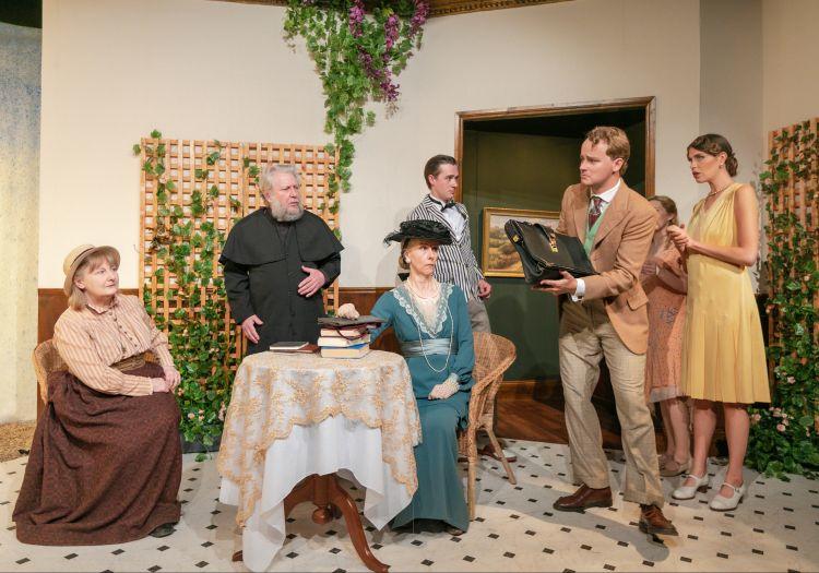 Photograph from The Importance of Being Earnest - lighting design by Jack Wills