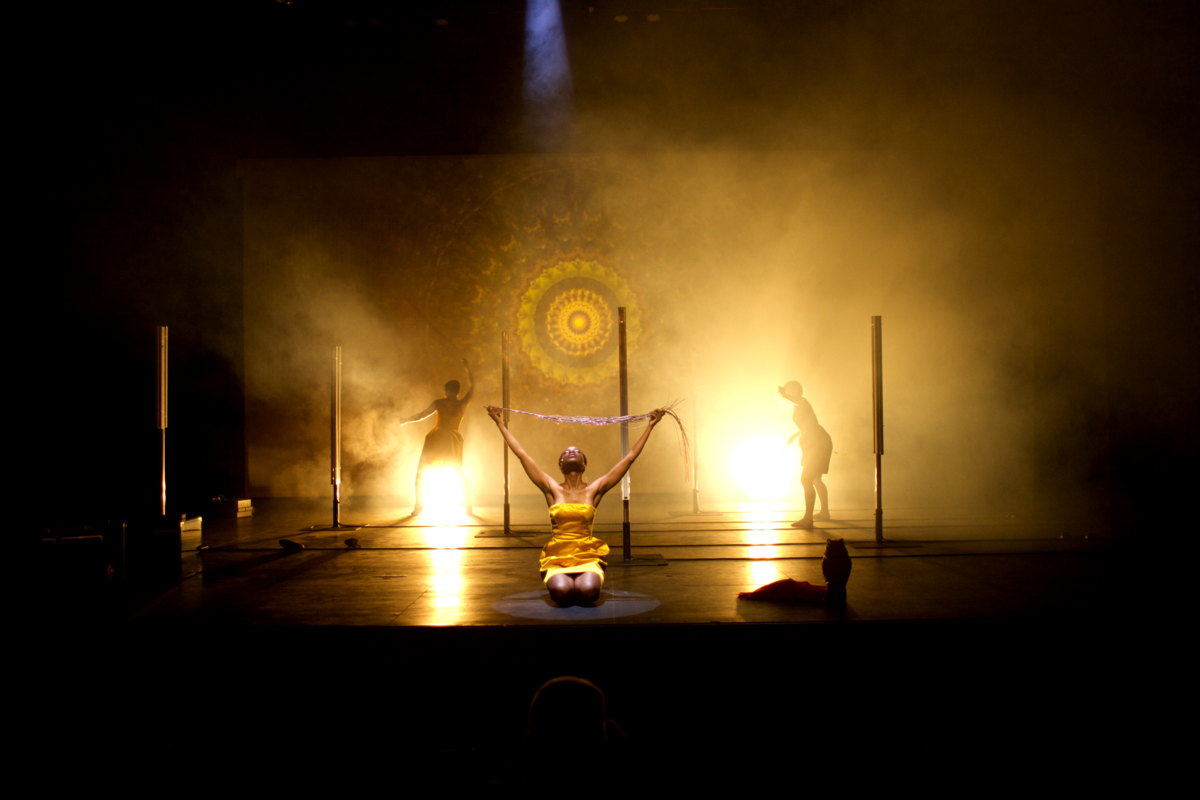Photograph from Sulphur - lighting design by Marty Langthorne
