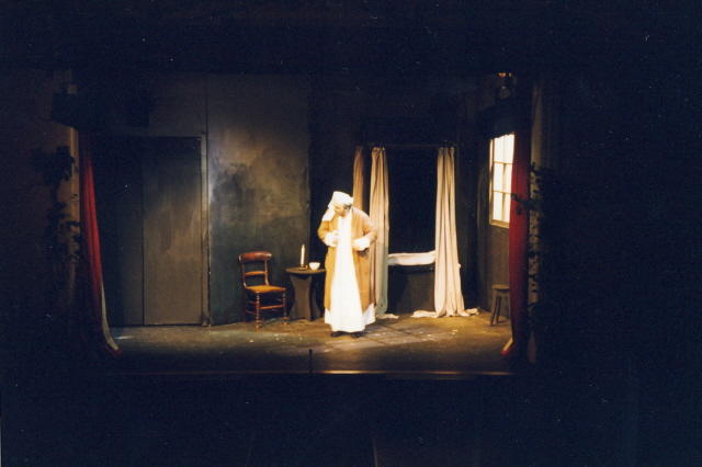 Photograph from A Christmas Carol - lighting design by Kevin Allen