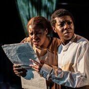 Photograph from Great Expectations - lighting design by Clare O’Donoghue