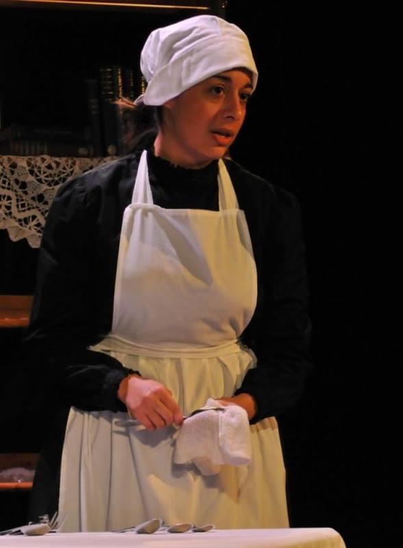 Photograph from Looking After The Pooters - lighting design by Ben Skipworth