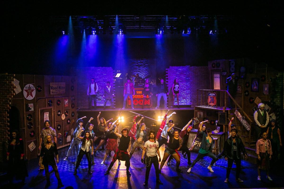 Photograph from Rock of Ages - lighting design by smcalister125