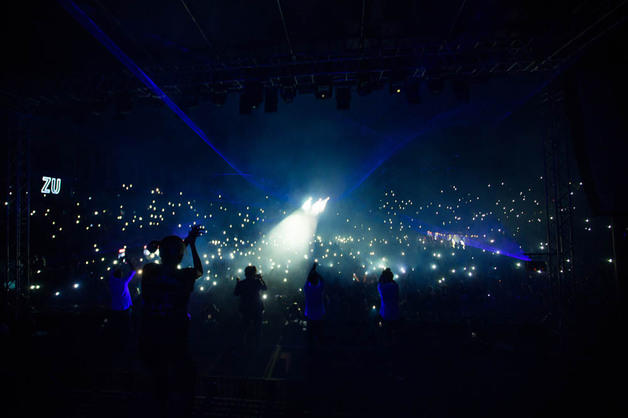 Photograph from Smiley Concert 2015 - lighting design by AndreiPredut