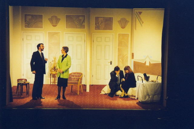 Photograph from Two Into One - lighting design by Kevin Allen
