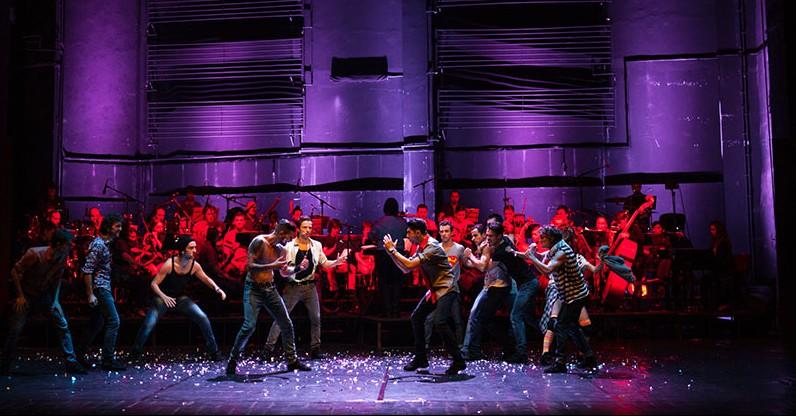 Photograph from West Side Story - lighting design by alinpopa