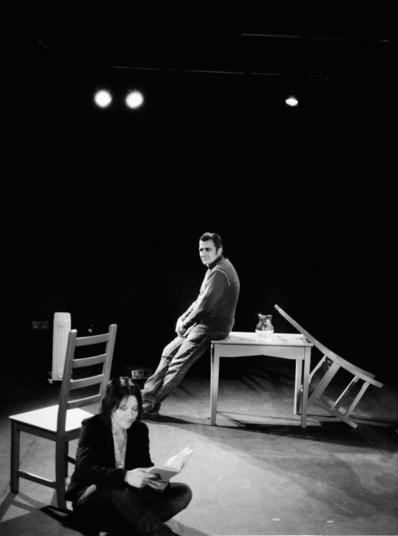 Photograph from You Are Here - lighting design by John Castle
