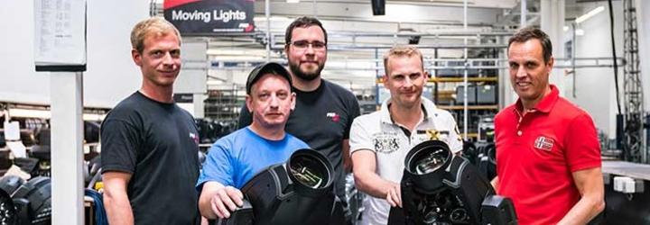 PRG Germany invests in GLP lights