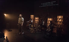 Photograph from Jeremiah - lighting design by Katrin Padel