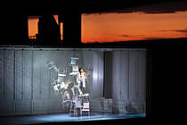 Photograph from Rusalka - lighting design by Malcolm Rippeth