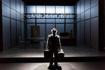 Photograph from Death of a Salesman - lighting design by Matthew Haskins
