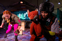 Photograph from The Naughty Fox - lighting design by Kevin_Murphy