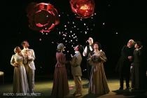 Photograph from The Importance of Being Earnest - lighting design by Andy Grange