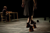 Photograph from So Below - lighting design by Marty Langthorne