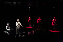 Photograph from Departure (An Experiment in Human Salvage) - lighting design by Marty Langthorne