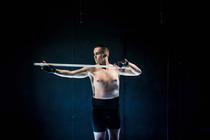 Photograph from Departure (An Experiment in Human Salvage) - lighting design by Marty Langthorne