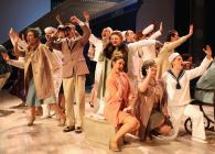 Photograph from Anything Goes - lighting design by Ben Pickersgill