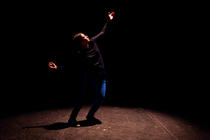 Photograph from A Duet Without You - lighting design by Marty Langthorne