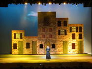 Photograph from Monsieur Vincent - A Saint for all Seasons - Musical - lighting design by Nigel Pereira