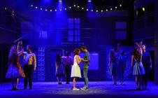 Photograph from West Side Story - lighting design by Matt Whale