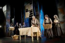 Photograph from Dialogues des Carmelites - lighting design by Charlie Morgan Jones