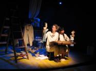 Photograph from Princess and The Pea - lighting design by Chris Barham