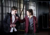 Photograph from Spring Awakening - lighting design by Malcolm Rippeth