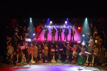 Photograph from When The Lights Go On Again - lighting design by Pete Watts