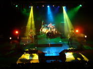 Photograph from Young band showcase - lighting design by Pete Watts