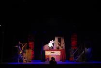 Photograph from Sweeney Todd - lighting design by Eric Lund