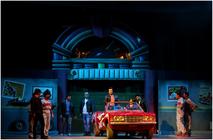 Photograph from Grease the Musical - lighting design by Chris Gatt