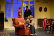 Photograph from Table Manners - lighting design by Theo Farringdon