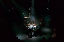 Photograph from Hatters - lighting design by Sam McNab