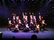 Photograph from Rythm is a Dancer - lighting design by Pete Watts