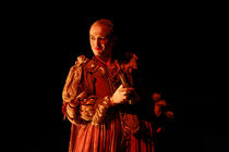 Photograph from Dido & Aeneas - lighting design by Clare O’Donoghue