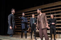 Photograph from The Crucible - lighting design by CNeedle1