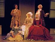 Photograph from Moll Flanders - lighting design by Andy Webb